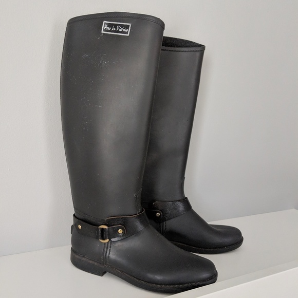 High end luxury rain boots - Picture 3 of 6